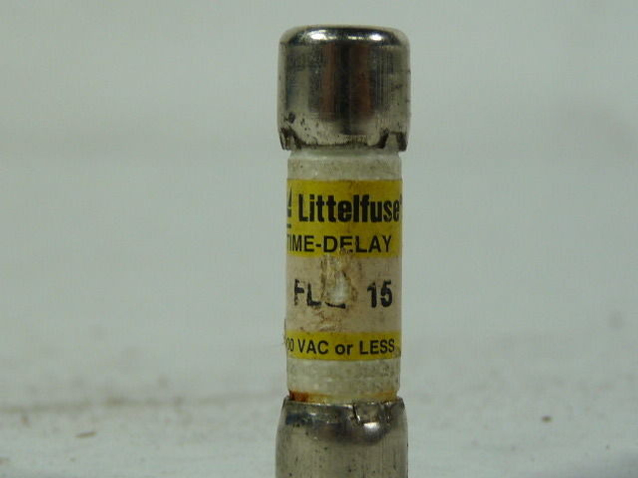 Littelfuse FLQ-15 Time Delay Fuse 15A 500V USED