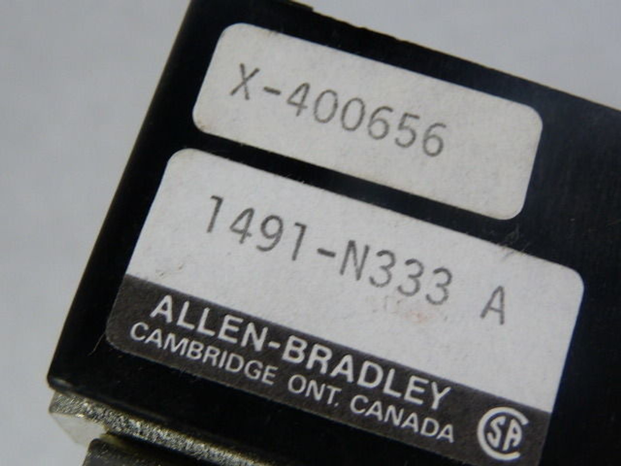 Allen-Bradley 1491-N333 Class H Fuse Block Holder 61-100A 3P USED