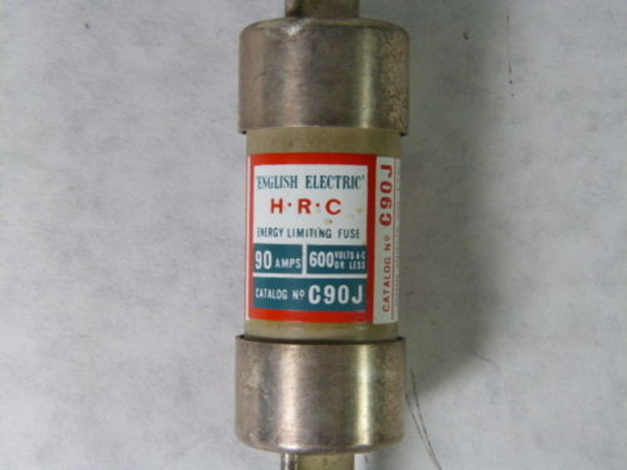 English Electric C90J Energy Limiting Fuse 90A 600V ! NOP !