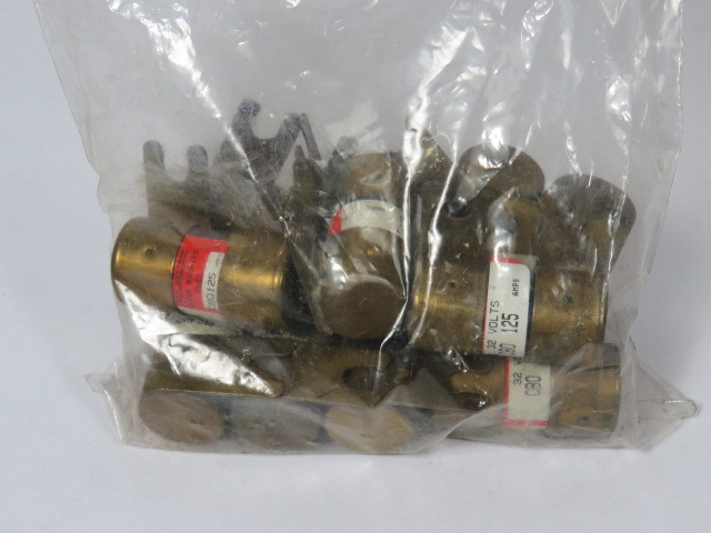 GEC CBO-125 Stud Mounted Fuse 32V 125A Lot of 10 USED