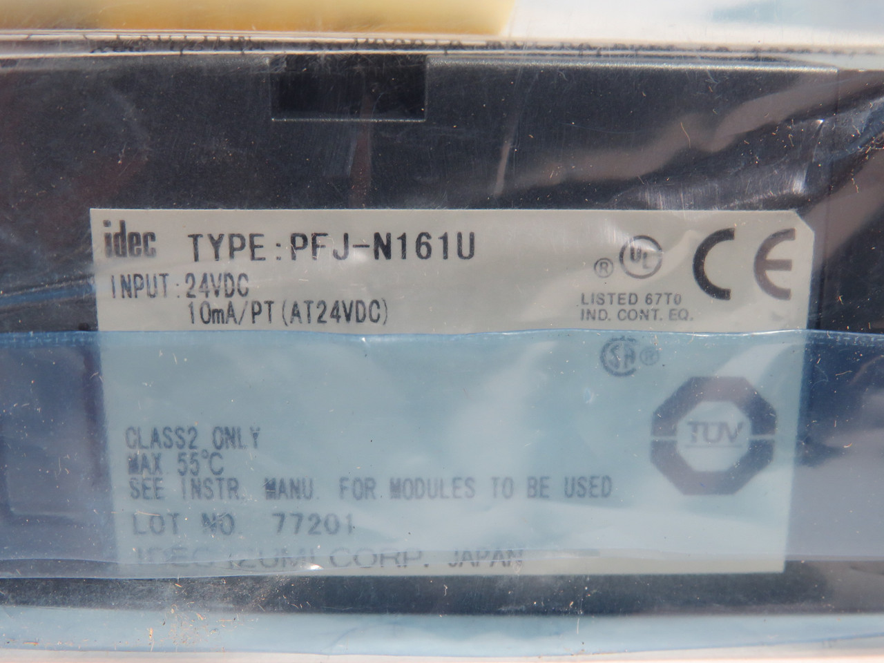 IDEC PFJ-N161U 16-Point Input Module 24VDC 10mA/Point BOX WEAR NEW