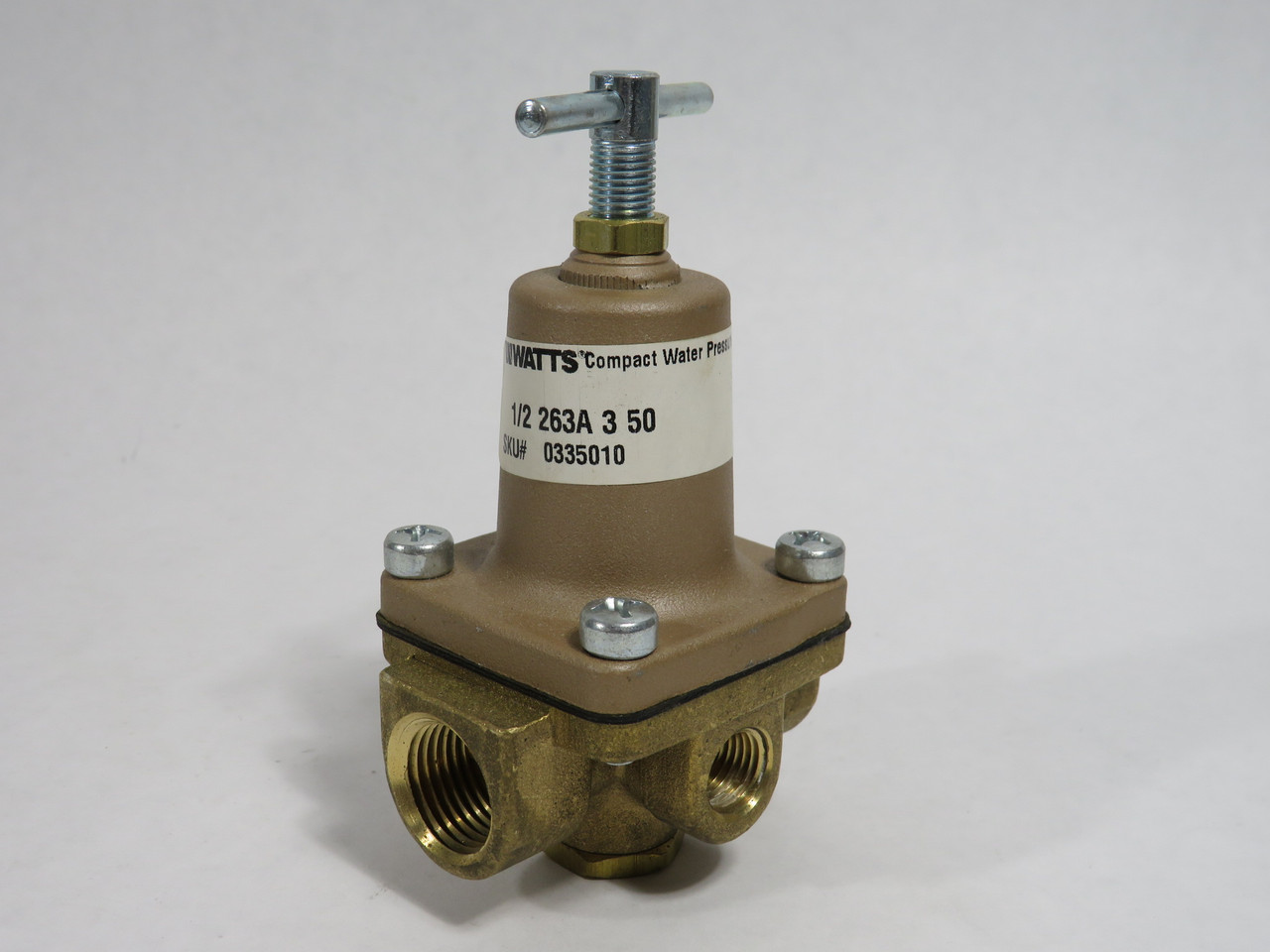 Watts 1/2-263A-3-50 0335010 Water Pressure Compact Regulator 300psi 1/2" NEW