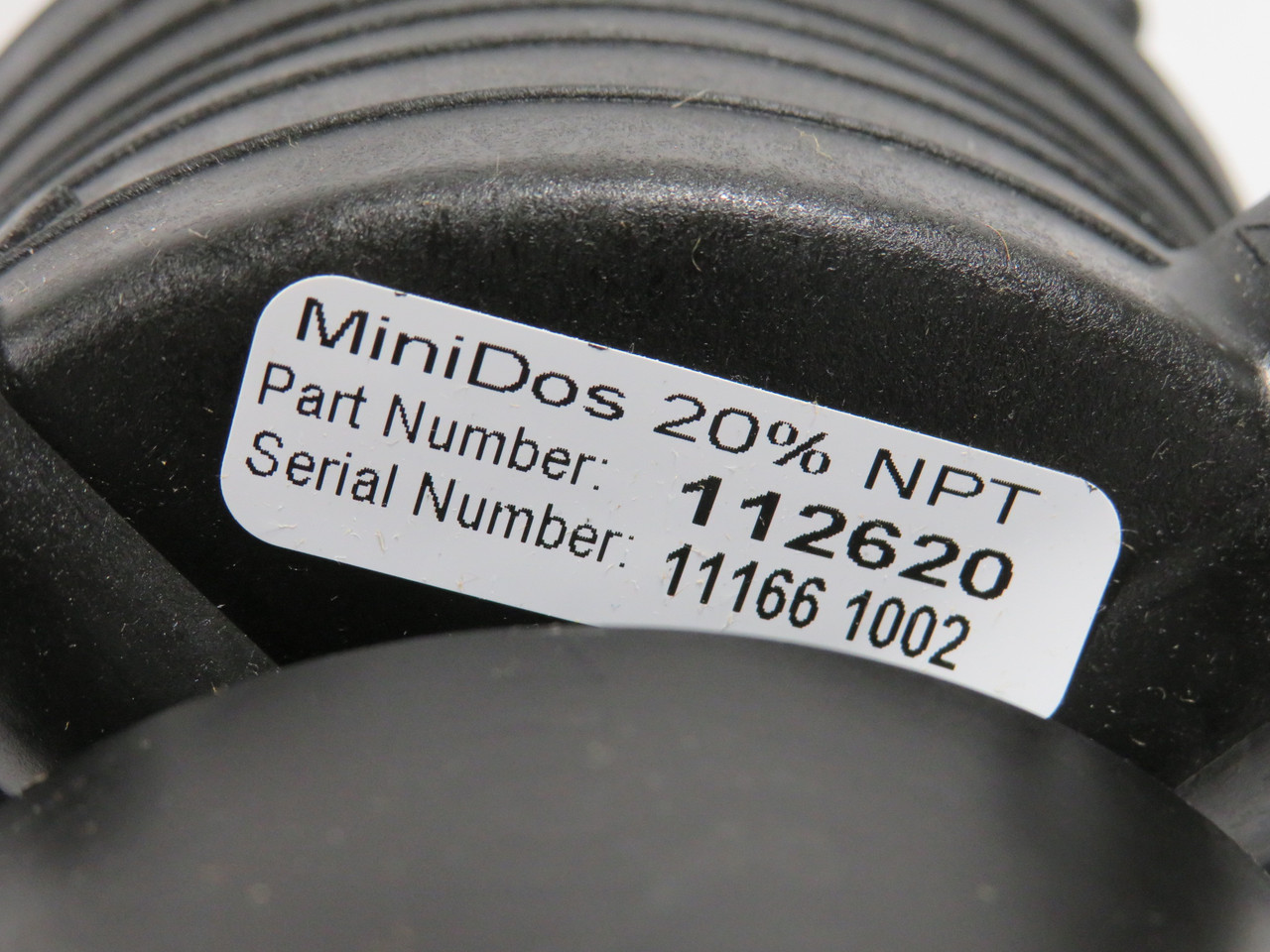 Dosmatic 112620 MiniDos 20% Proportional Injector 3/4" NPT USED
