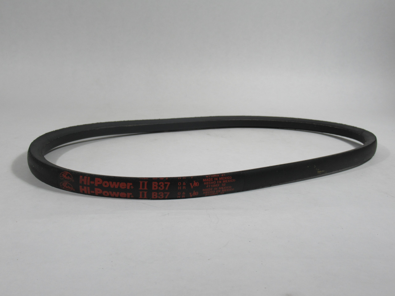 Gates B37 9003-2037 HiPower II V-Belt 40" Length 0.66" Width 0.43" Thickness NOP