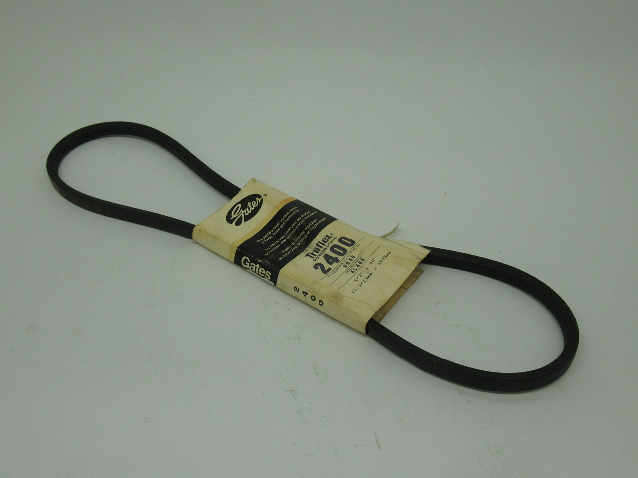 Gates 2400 (4L400) Truflex V-Belt 40"L 1/2"W 0.28"Thick NEW