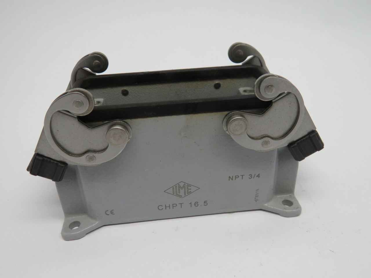 Ilme CHPT-16.5 2 Lever Rectangular Connector Hood 3/4" NPT USED