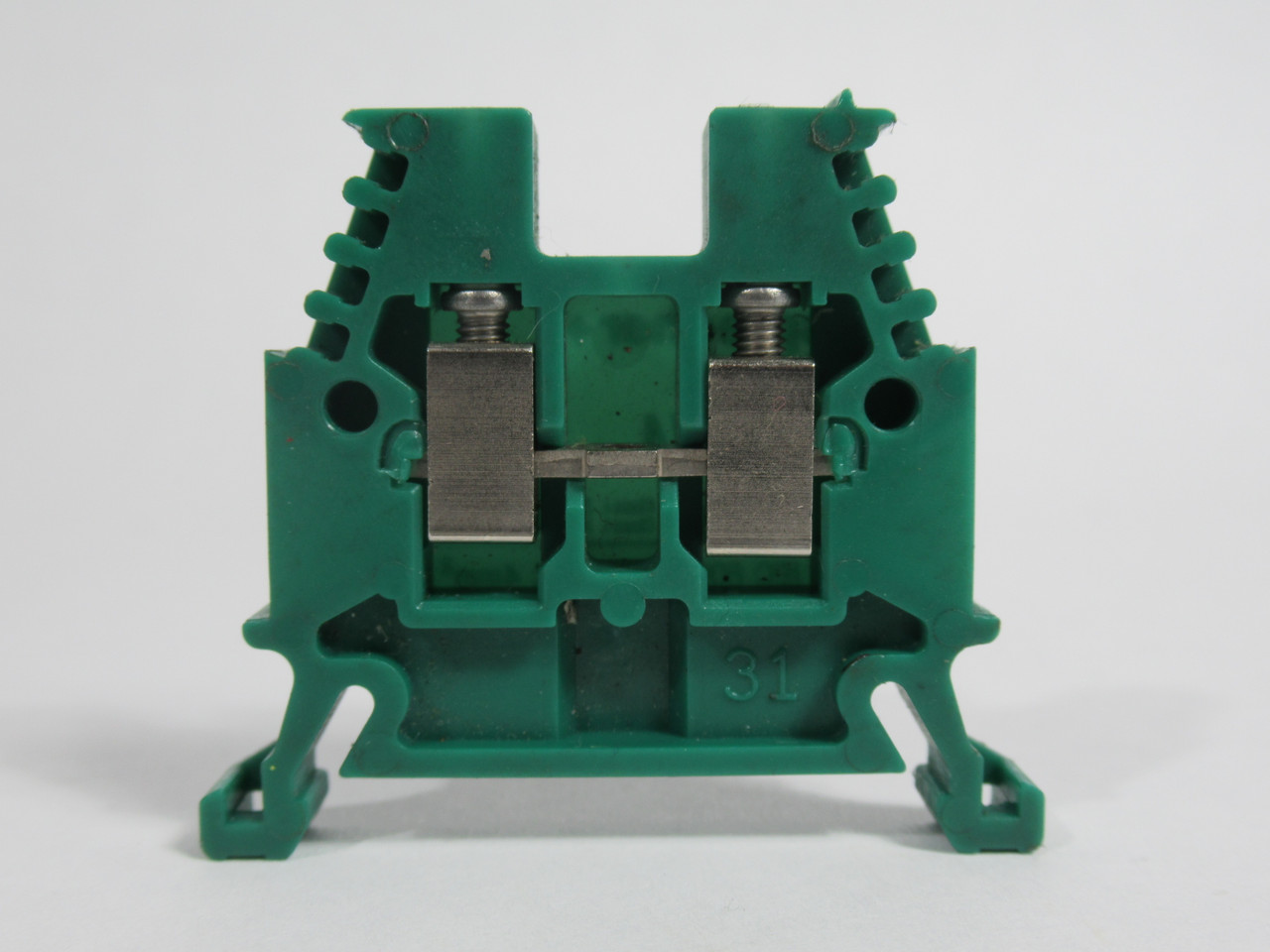 Sprecher + Schuh V7-W4-G Terminal Block 600/800V 4mm GREEN Lot of 20 USED