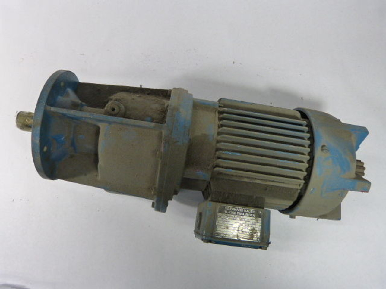 Bauer 0.55kW 1120RPM 460V 3Ph 42A 60Hz C/W Gear Reducer USED