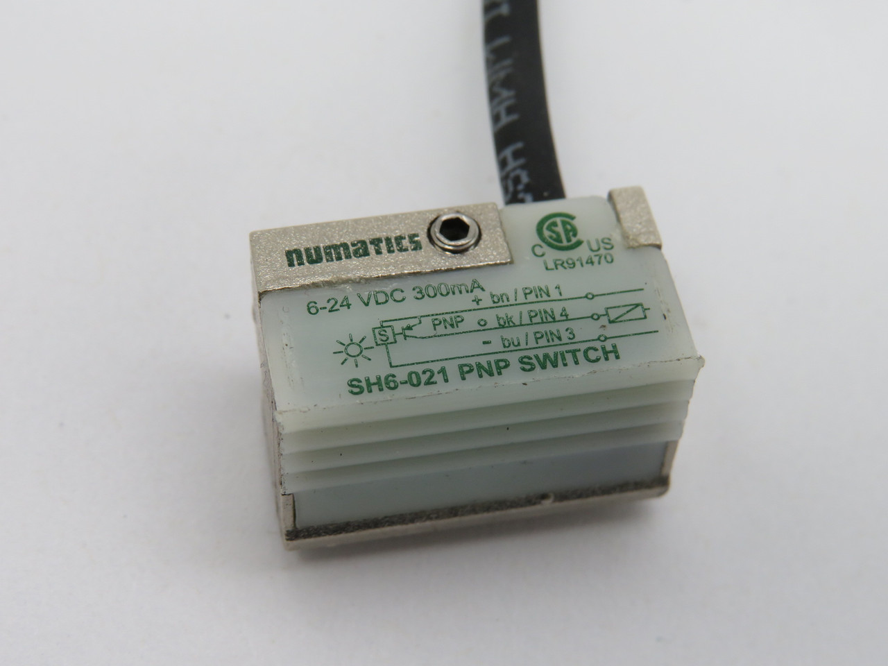 Numatics SH6-021 PNP Switch 6-24VDC 300mA USED