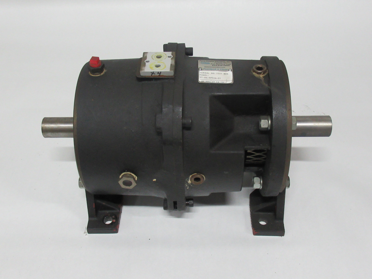 Force Control Industries 01-X4-5P5SN-01 Clutch Brake .66HP 1800RPM USED