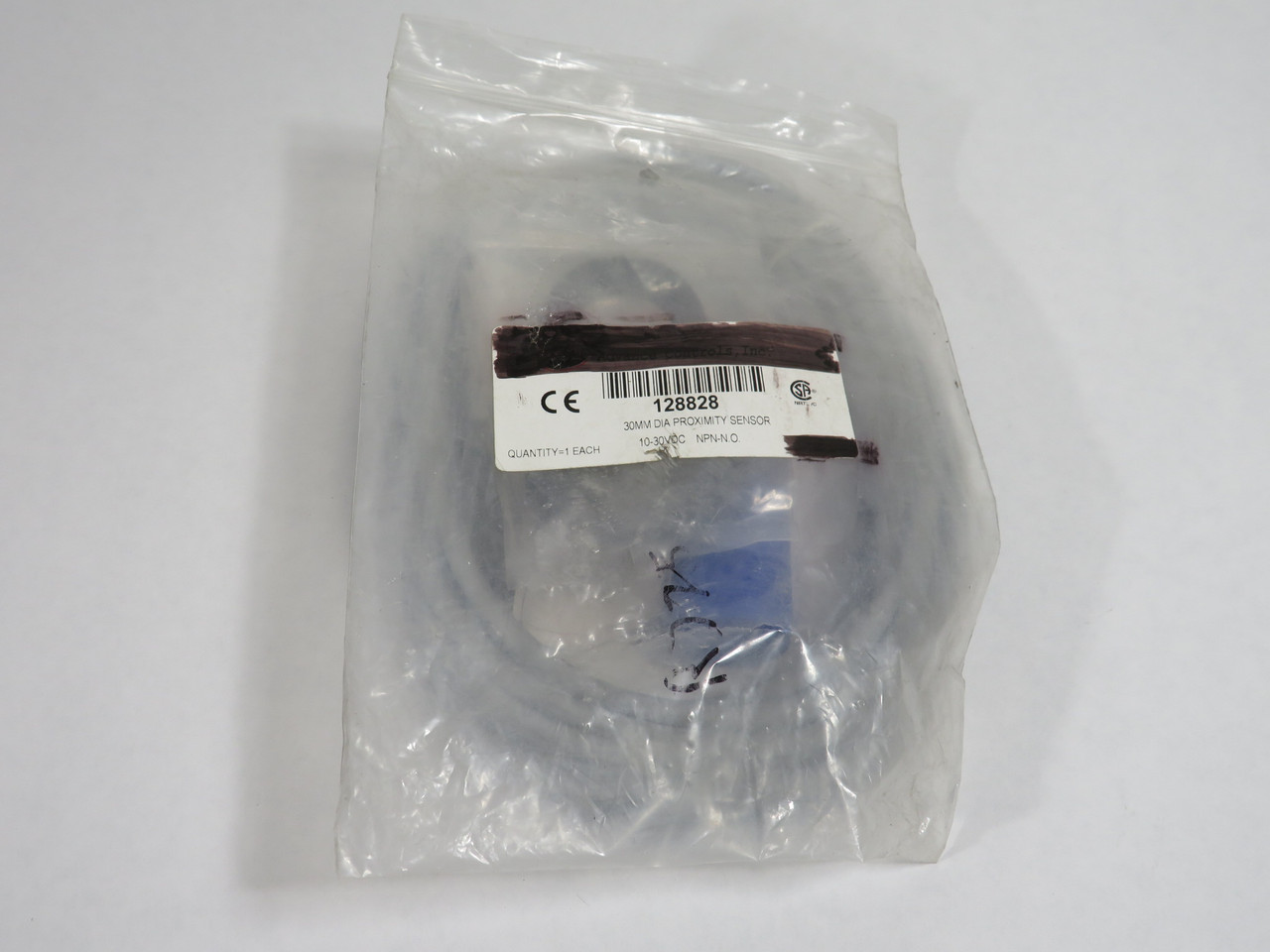 Advance Controls 128828 Proximity Sensor 10-30VDC NPN-NO 30mm Diam NWB