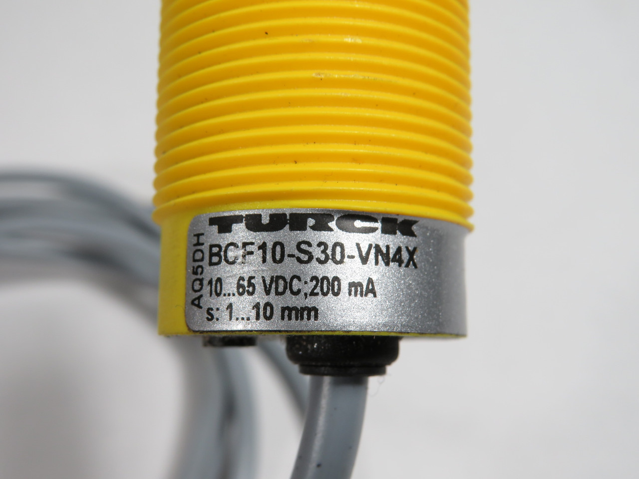 Turck BCF10-S30-VN4X Capacitive Sensor 10-65VDC 200mA 1-10mm NO NUTS USED