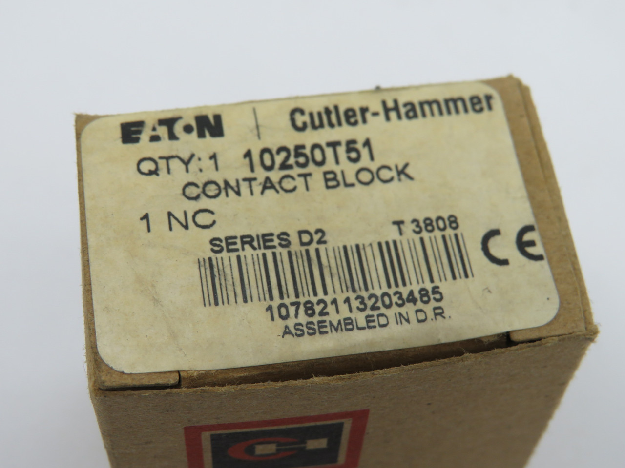 Eaton Cutler-Hammer 10250T51 Contact Block 1NC Series D2 NEW