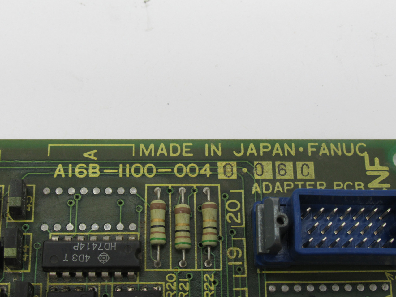 Fanuc A16B-1100-0040/06C PCB Adapter Board USED