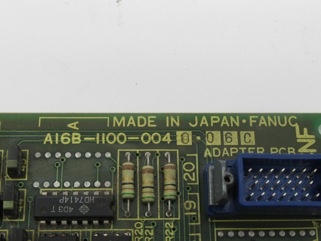 Fanuc A16B-1100-0040/06C PCB Adapter Board USED