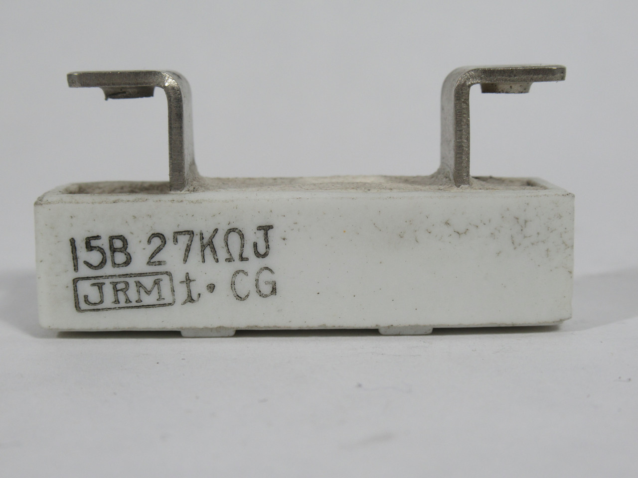 JRM 15B-27K-J Cement Resistor 27K Ohm USED