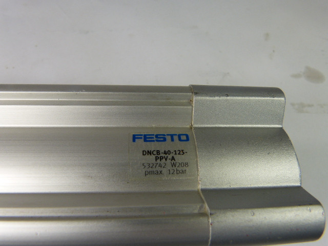 Festo DNCB-40-125-PPV-A Standard Pneumatic Cylinder USED