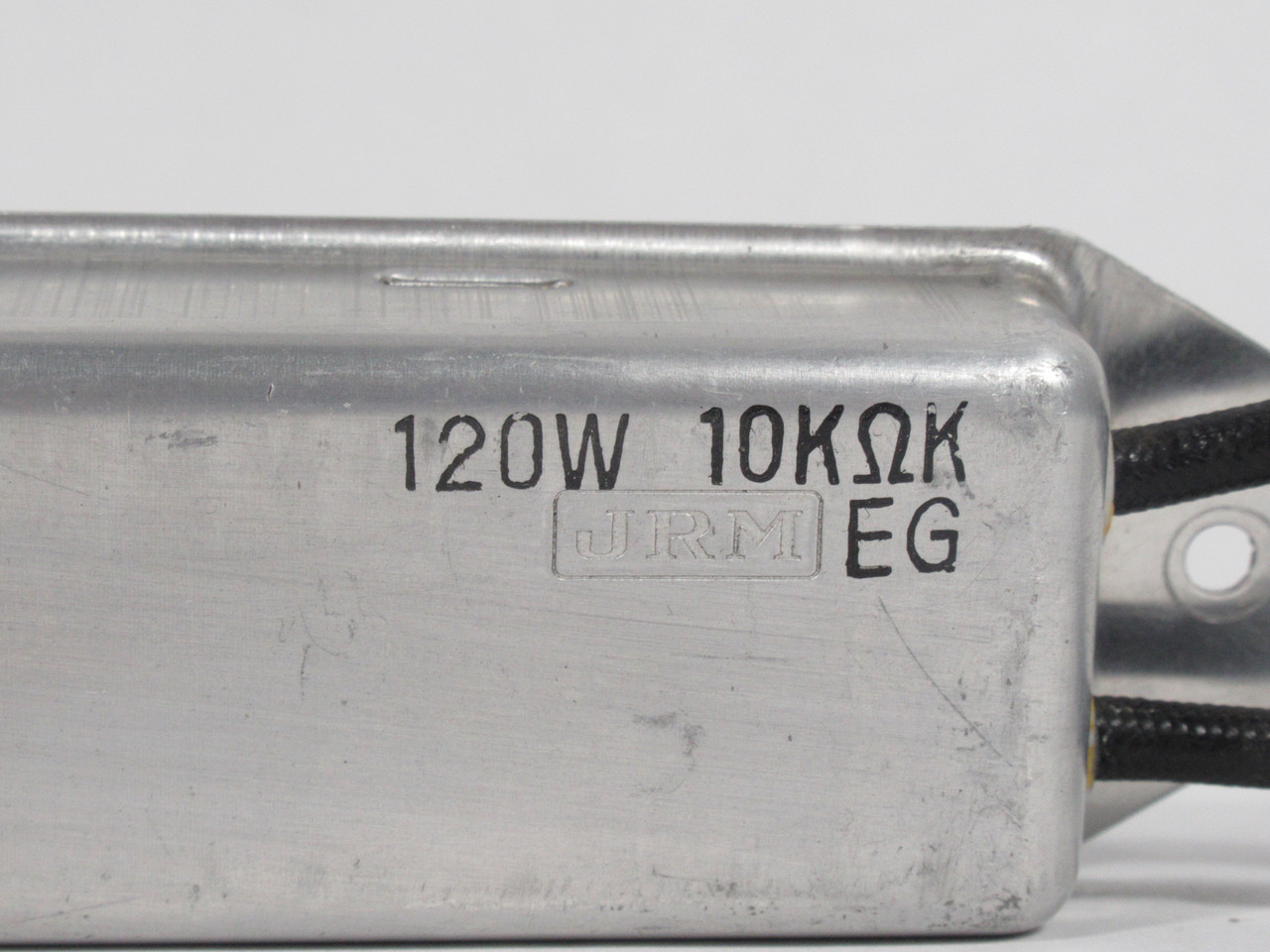 JRM SMR-120W10K Large Capacity Metal Clad Fixed Resistor 10k Ohm 120W USED