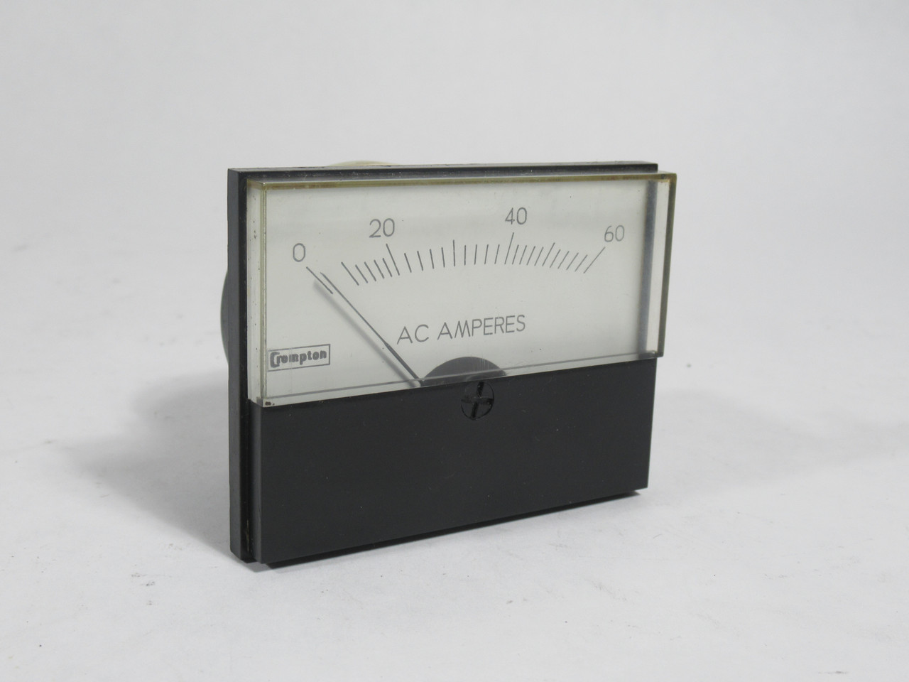Crompton PR25-AAA-A005-060-C6 Panel Meter 0-60AC Amp USED