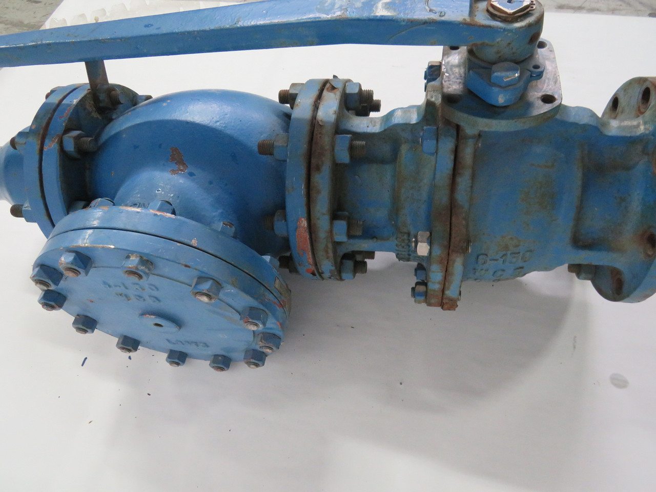 FNW Valve Co 601-150 WCB Ball Valve 6" 316 CTFE USED