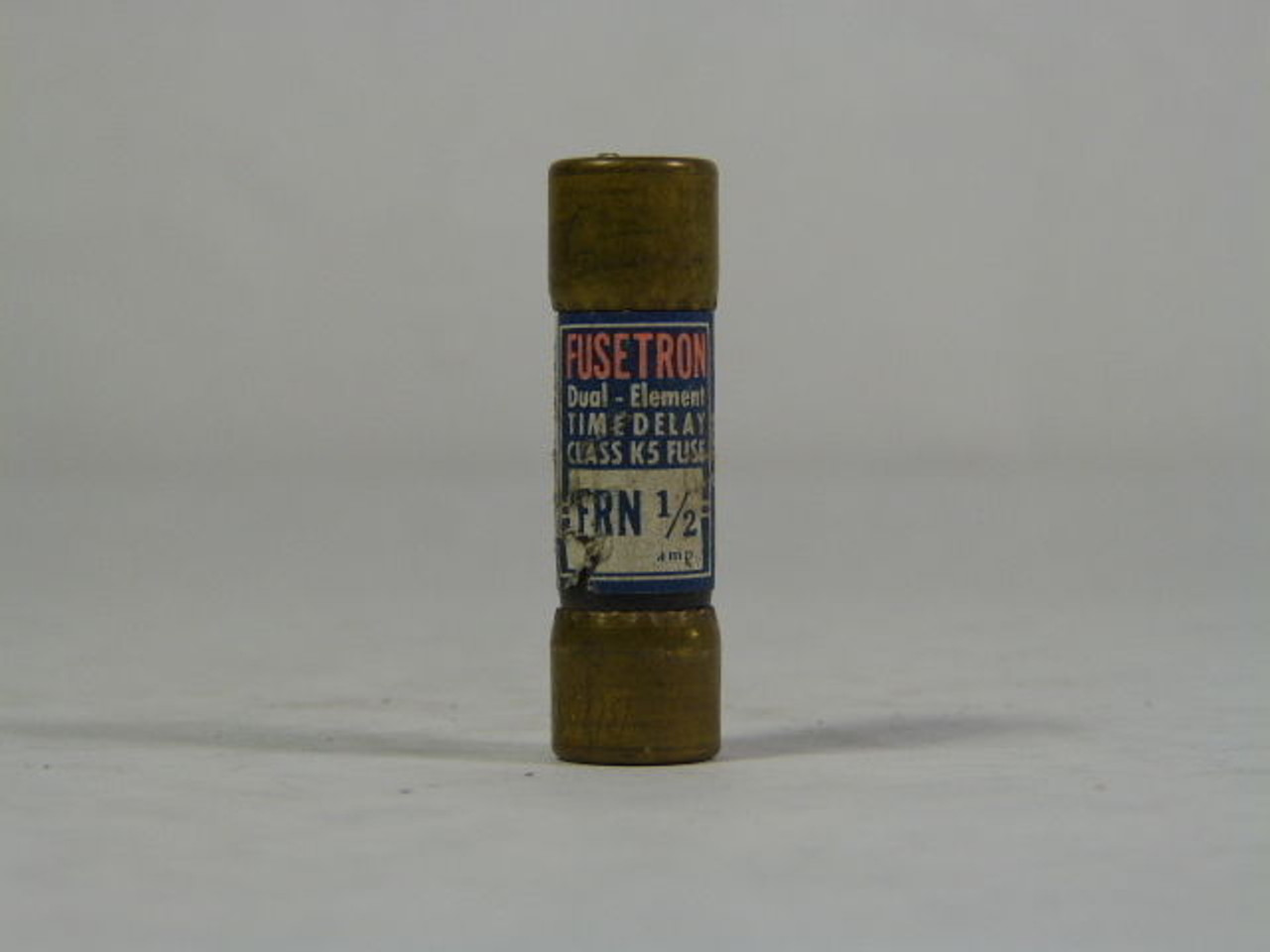 Fusetron FRN1/2 Time Delay Fuse 1/2A 250V USED