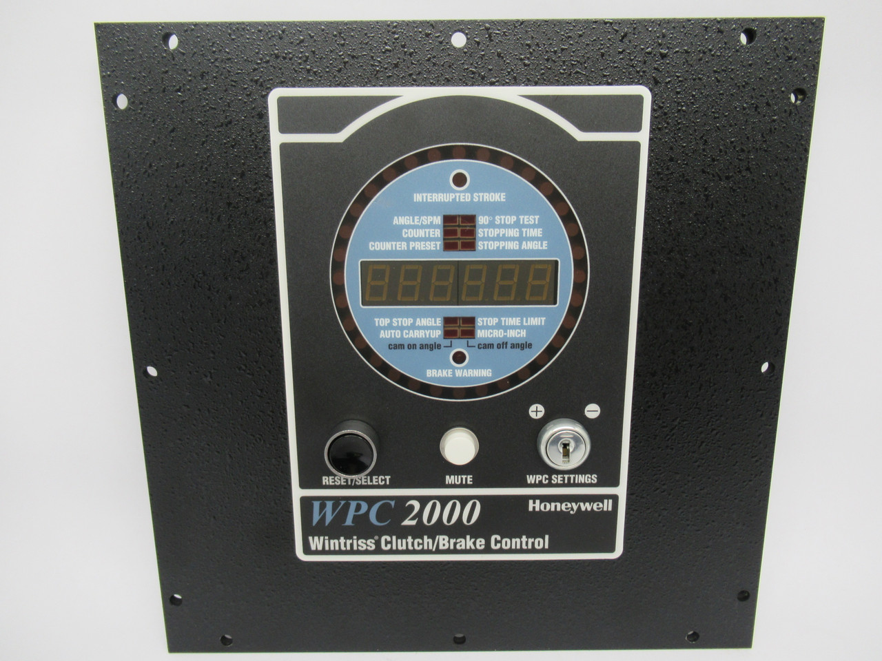 Wintriss 9679901 Control Panel Front for WPC 2000 Clutch & Brake Control NWB