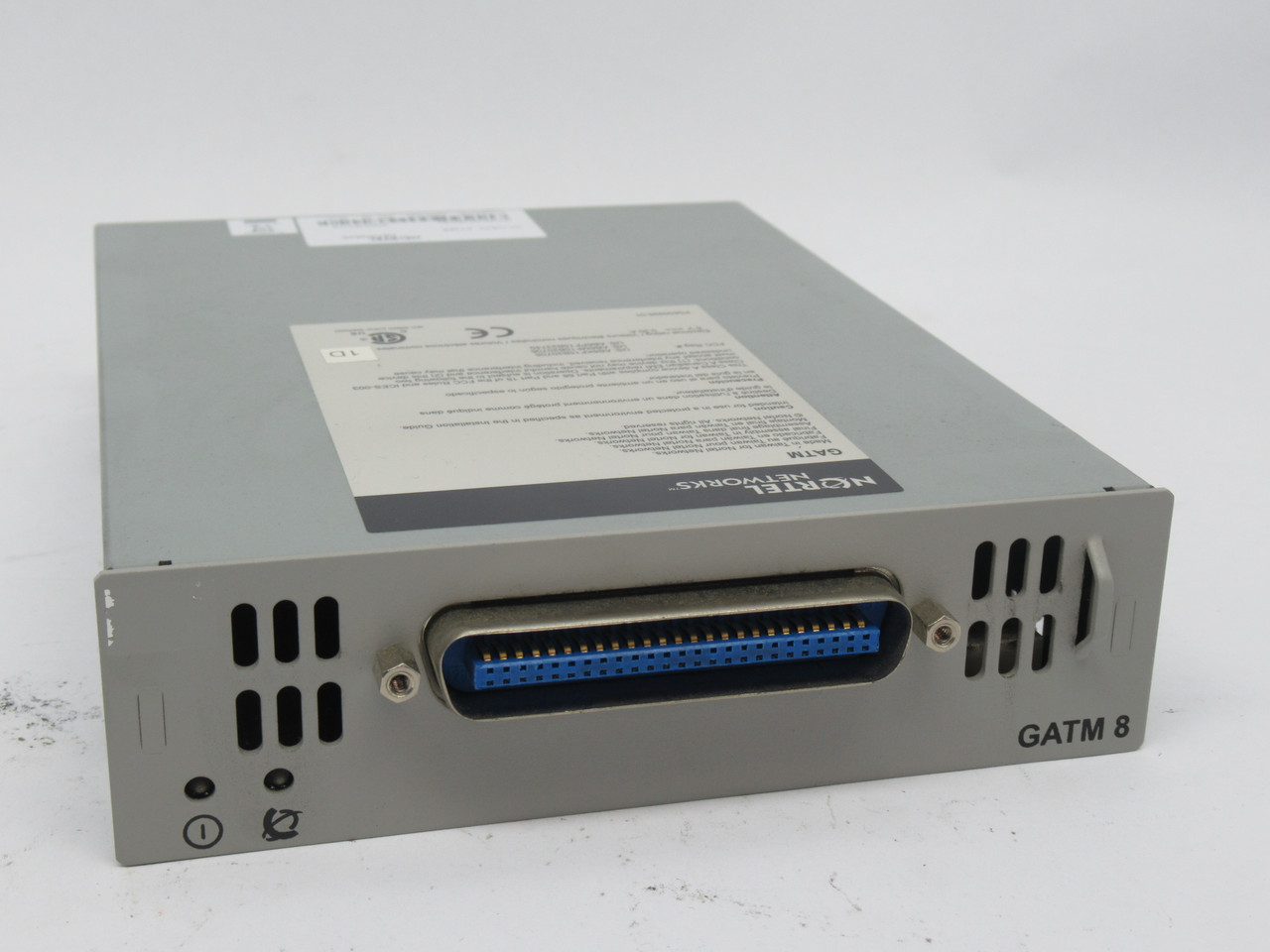 Nortel Networks NT5B44AB Global Analog Trunk Module (GATM8) 5VDC/0.30A USED