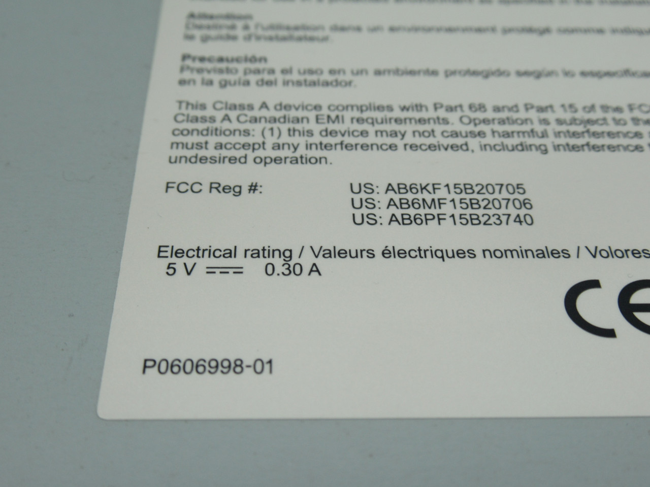 Nortel Networks NT5B44AB Global Analog Trunk Module (GATM8) 5VDC/0.30A USED