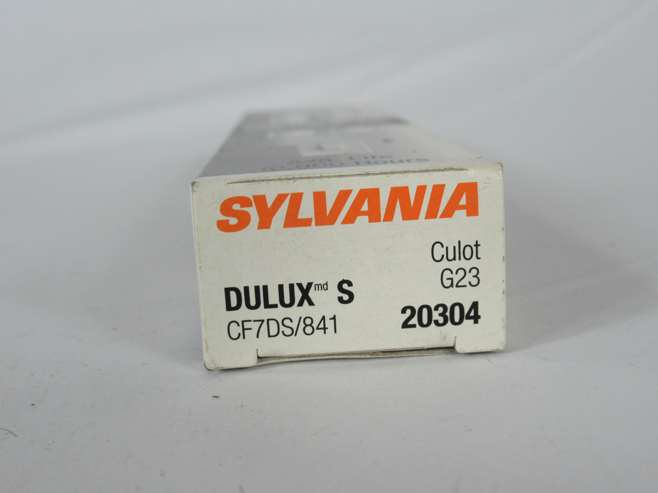 Sylvania 20304 Compact Fluorescent Lamp Duplex S 7Watt G-23 2Pin 82CRI NEW