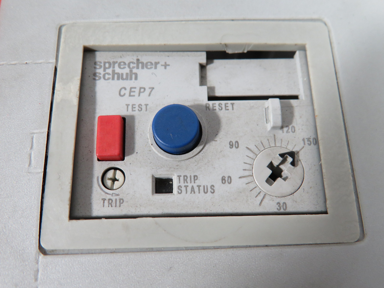 Sprecher + Schuh CEP7-EEHJ Ser A Overload Relay 30-150Amp *Cosmetic Lift* USED