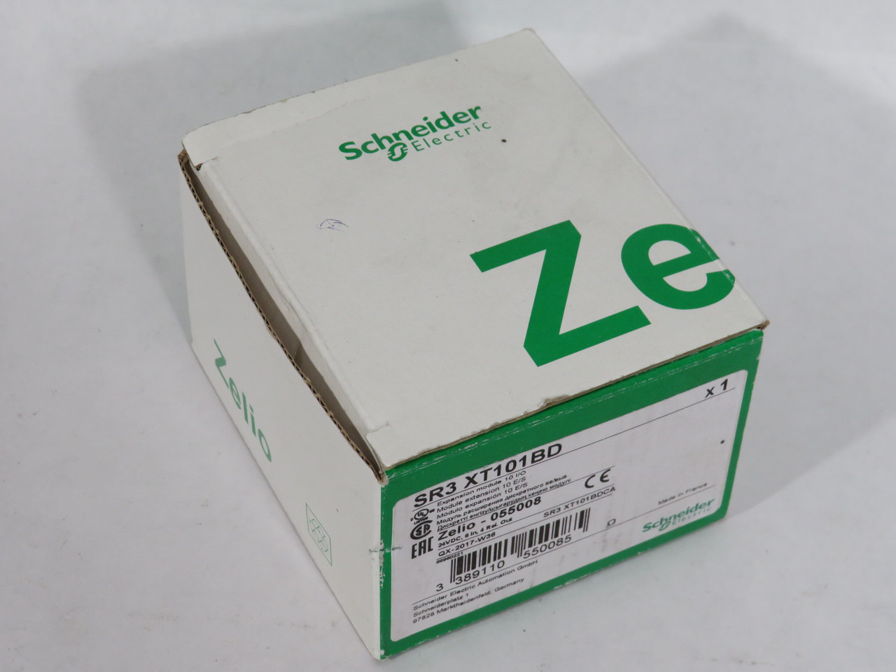 Schneider Electric SR3XT101BD Discrete I/O Expansion Module 24VDC NEW