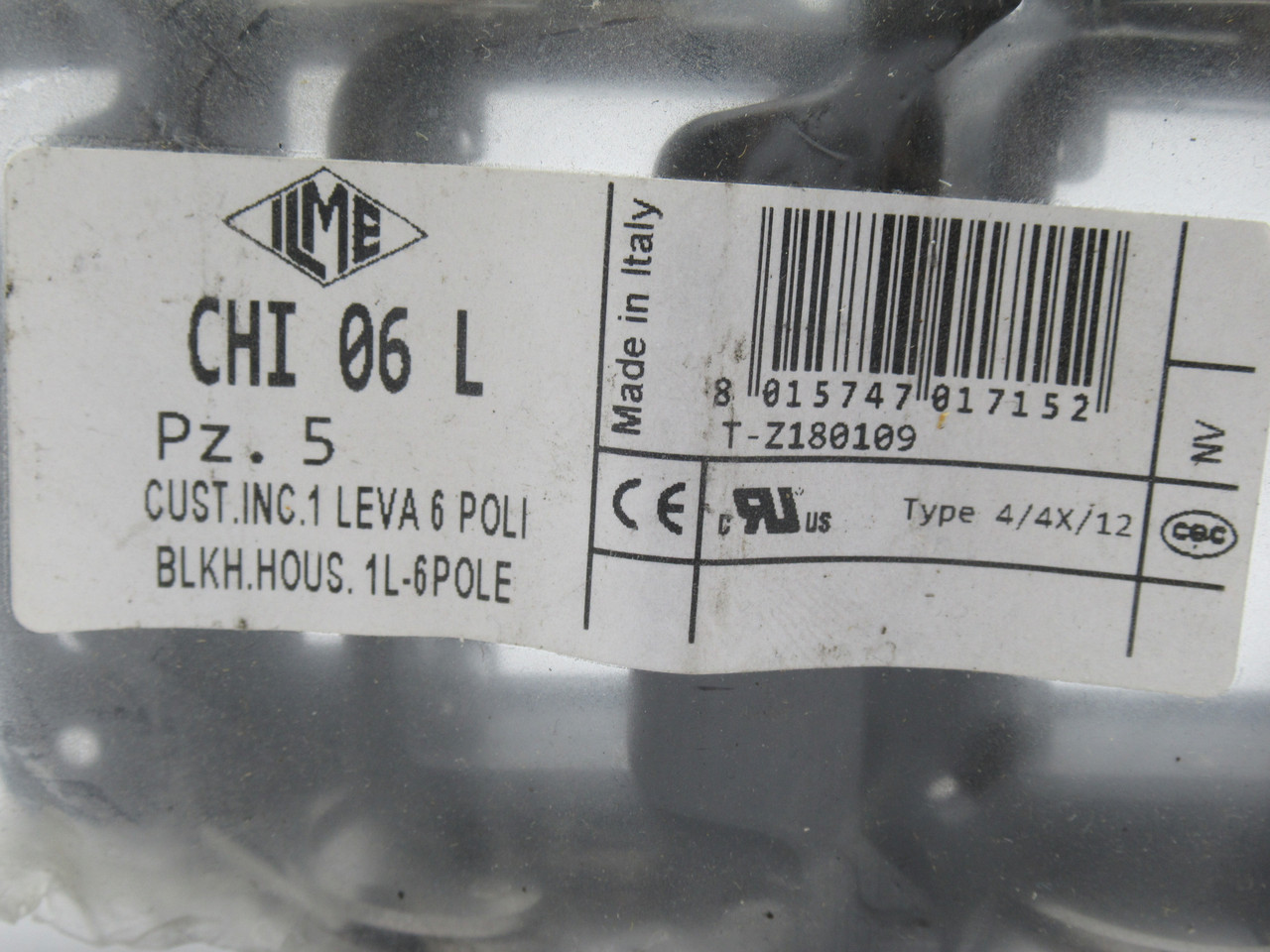 ILME CHI 06 L Single Lever Mounting Housing Size 44.27 NOP