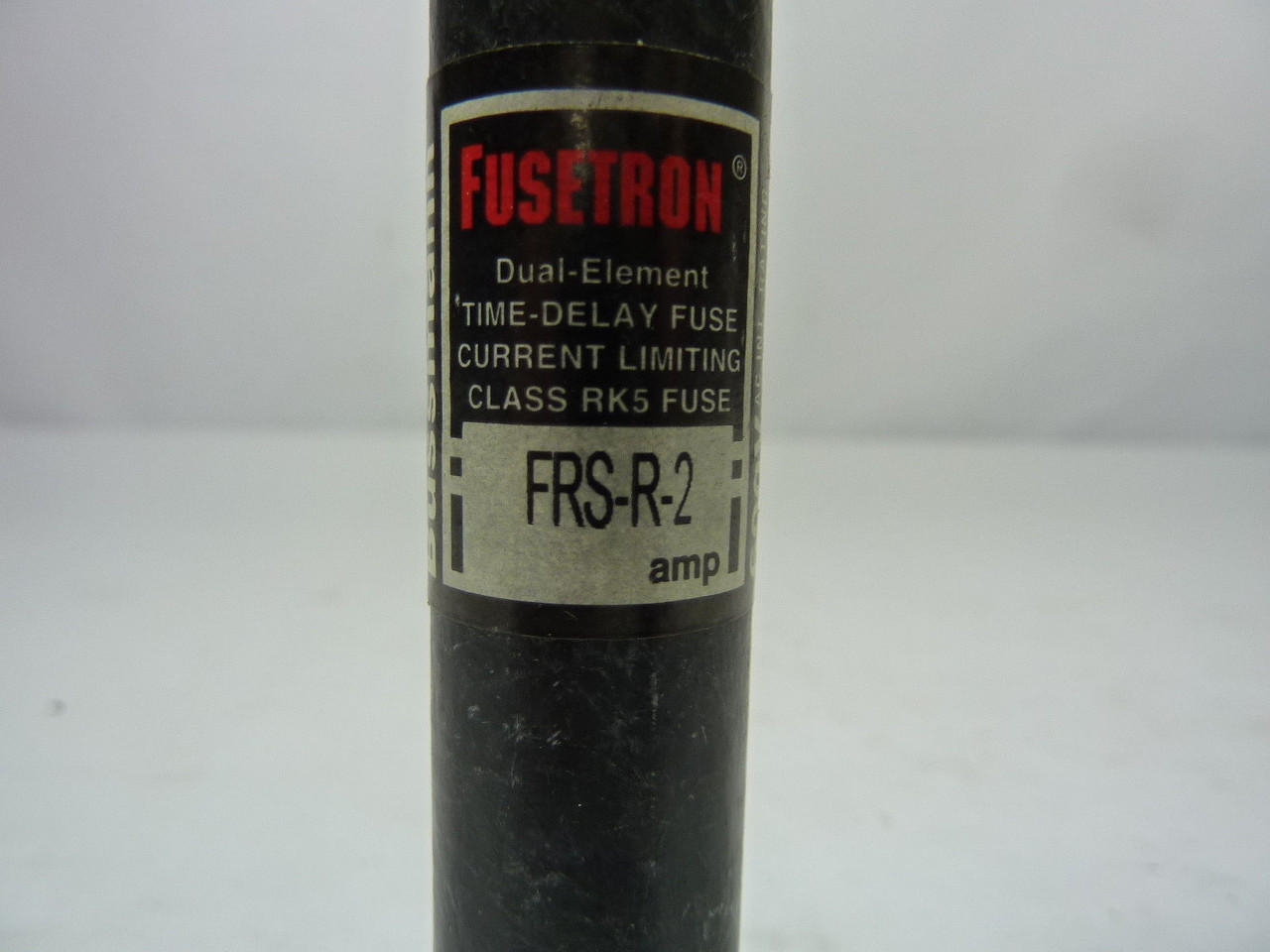 Fusetron FRS-R-2 Time Delay Fuse 2A 600V USED