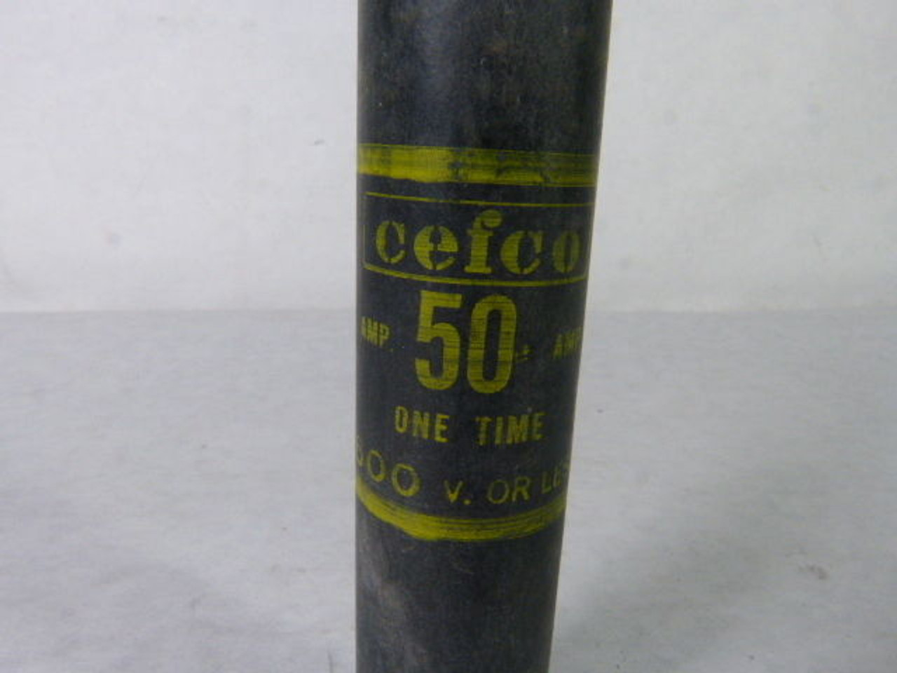 Cefco OT50/600 One Time Fuse 50A 600V USED