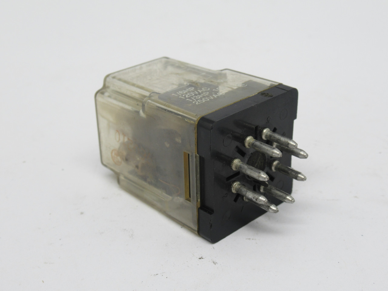 Potter & Brumfield KRPA-11AN-120 Plug-in Relay 120V 50/60Hz 8-Pin 1/6HP USED