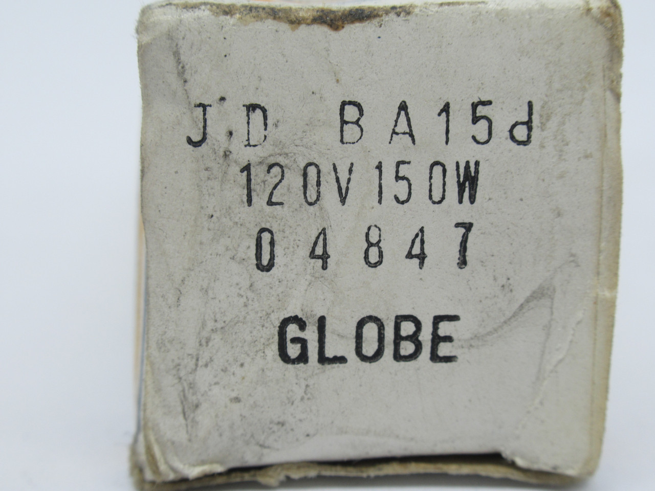 Globe JD-BA15d Clear Light Bulb 120V 150W NEW