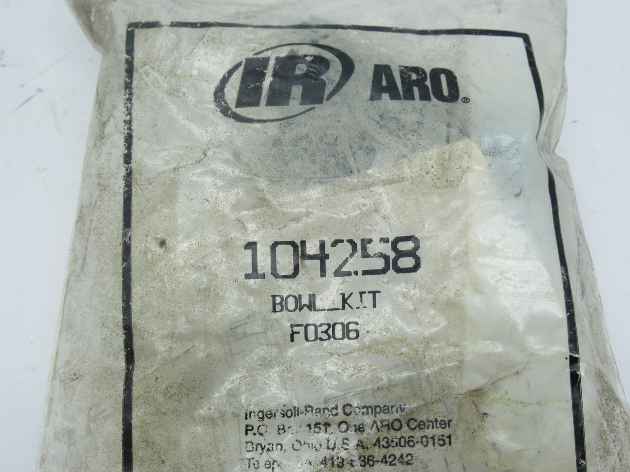 ARO 104258 Polycarbonate Bowl Kit NWB