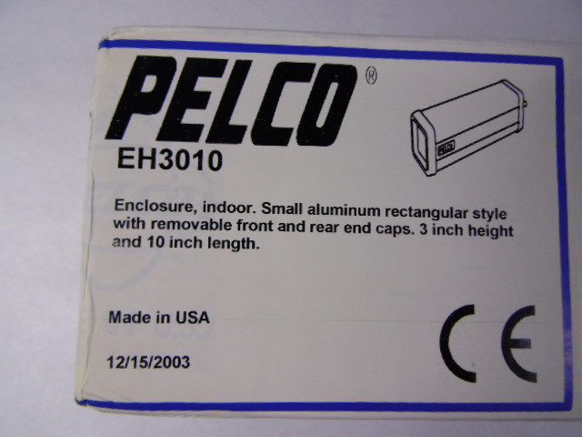 Pelco EH3010 Indoor Enclosure for Security Camera 10in ! NEW !