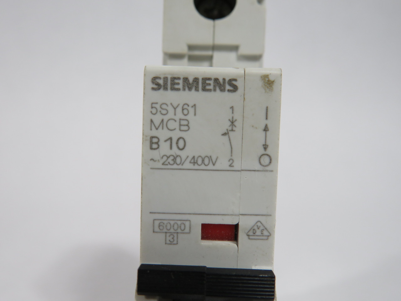 Siemens 5SY6110-6 Miniature Circuit Breaker 10A 230/400V 1-Pole USED