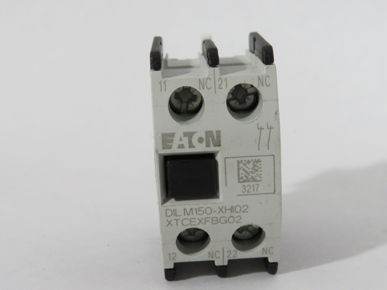 Eaton DILM150-XHI02 XTCEXFBG02 Auxiliary Contact Block 2NC USED