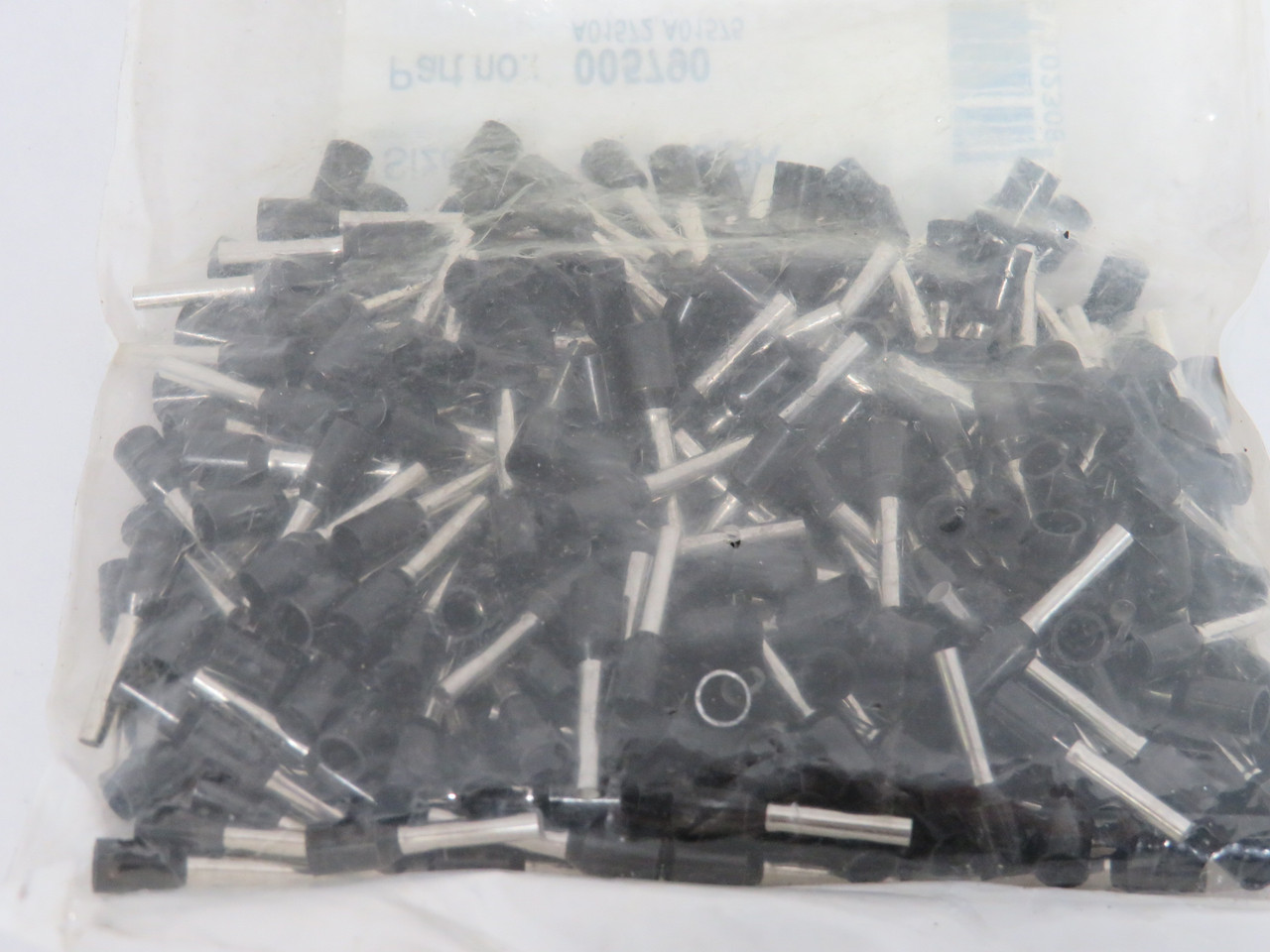 ITC 101.510 Black Insulated Ferrule 16AWG 1.5mm Lot of 246 *Open Bag* NWB