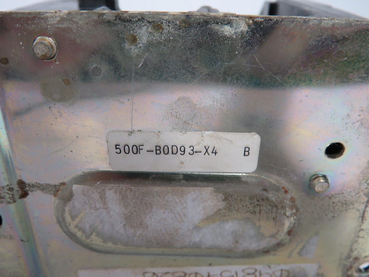 Allen-Bradley 500F-BOD93-X4 Contactor 115-120V@60Hz 110V@50Hz RUST USED