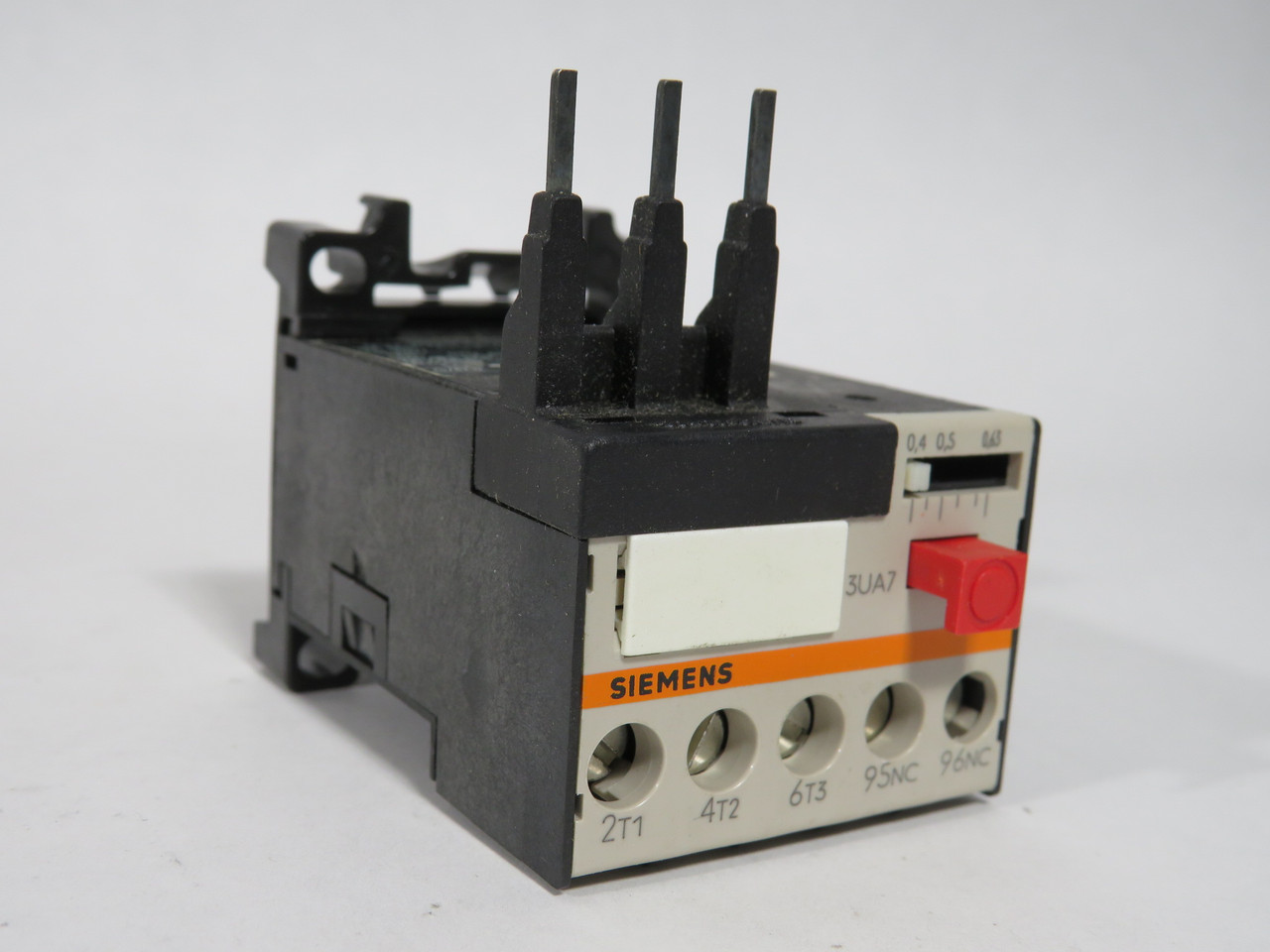 Siemens 3UA7020-0G Overload Relay 0.4-0.63A 1NC 2A SHELF WEAR NEW