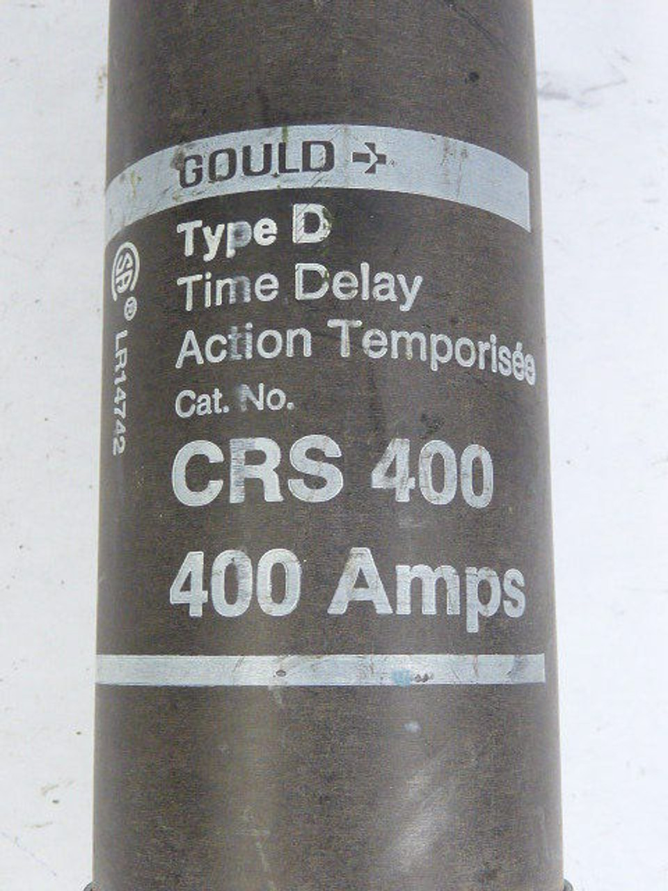 Gould CRS-400 Time Delay Fuse 400A 600V USED