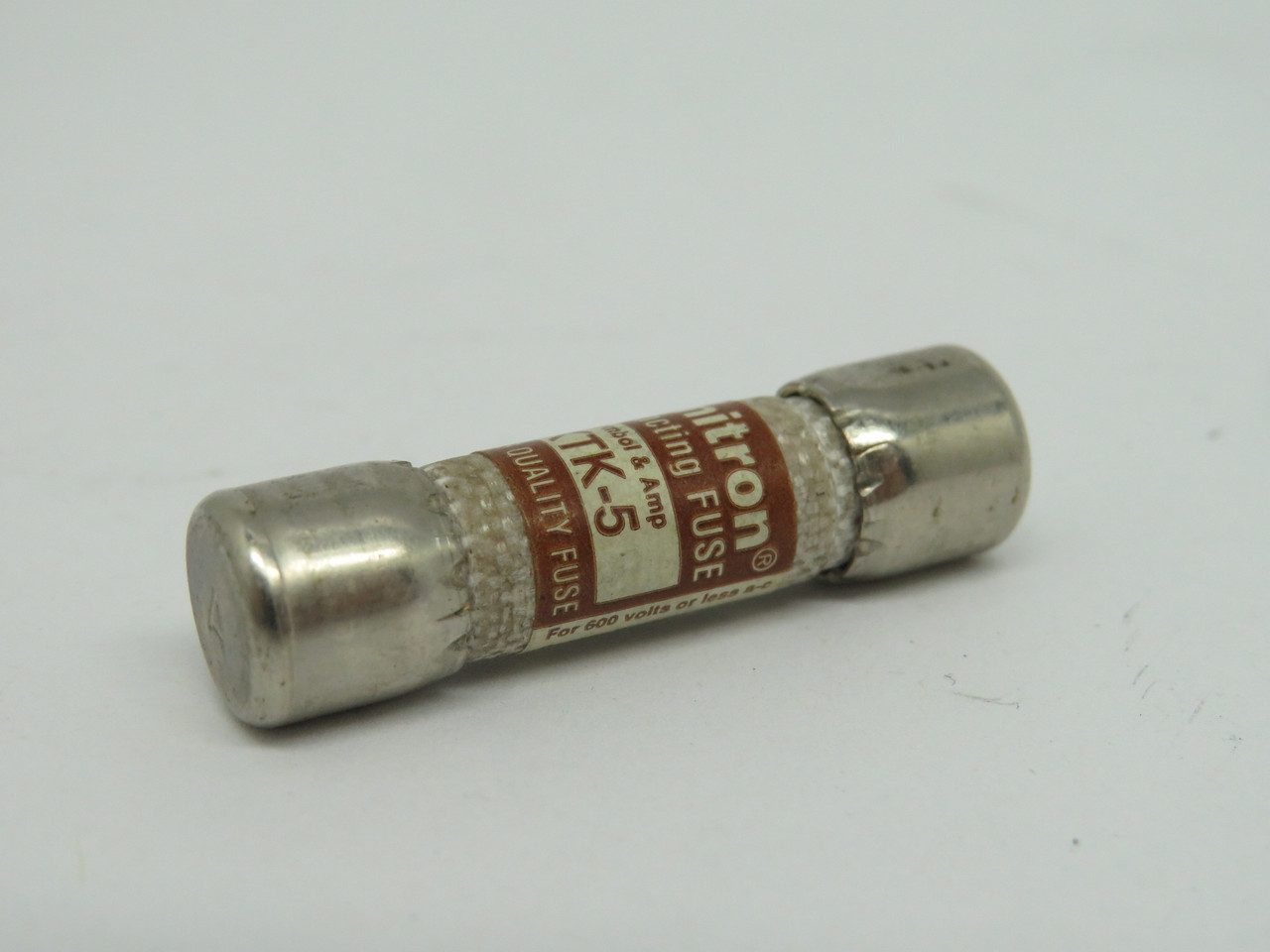 Limitron KTK-5 Fast Acting Fuse 5A 600V USED