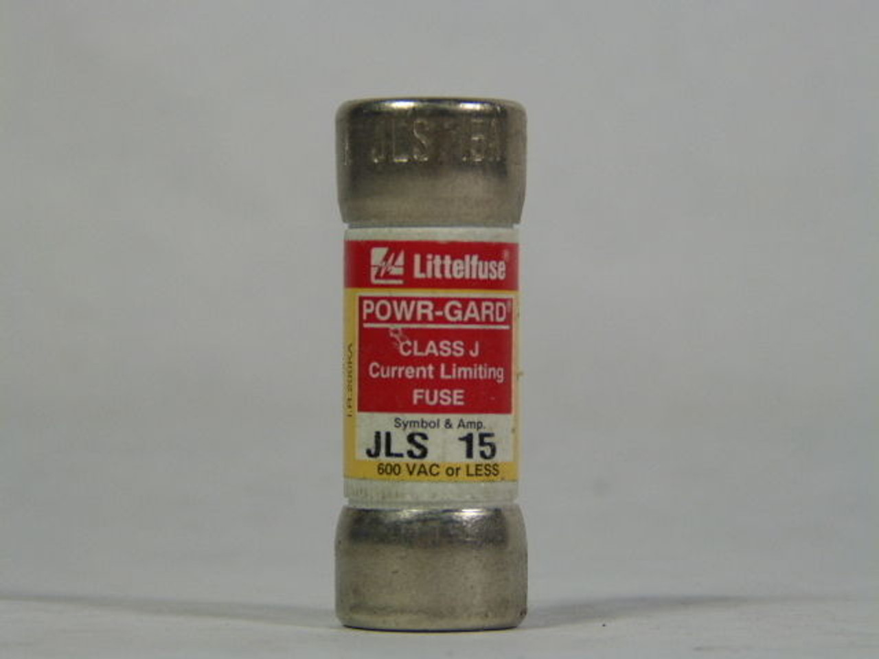 Littelfuse JLS-15 Current Limiting Fuse 15A 600V USED