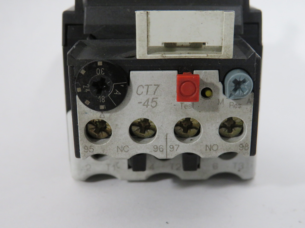 Sprecher + Schuh CT7-45-30 Overload Relay 18-30Amp 1NO 1NC USED