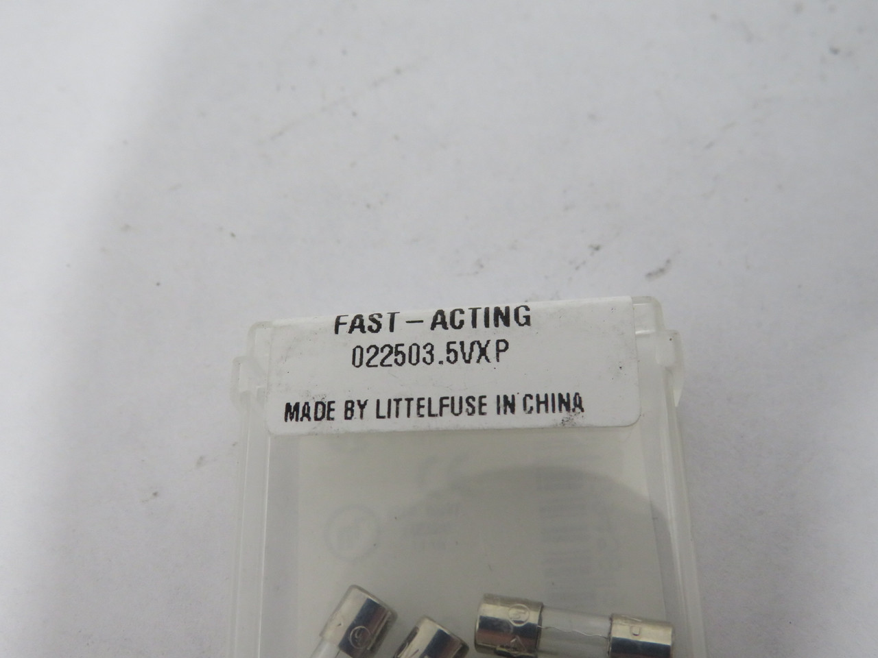Littelfuse 022503.5VXP Fast Acting Glass Fuse 3-1/2A 250VAC 5-Pack NEW