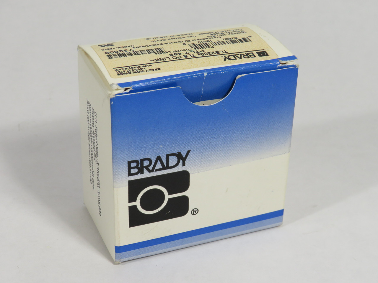 Brady PTL-7-499 Thermal Labels for TLS 2200 500/Roll SHELF WEAR NEW