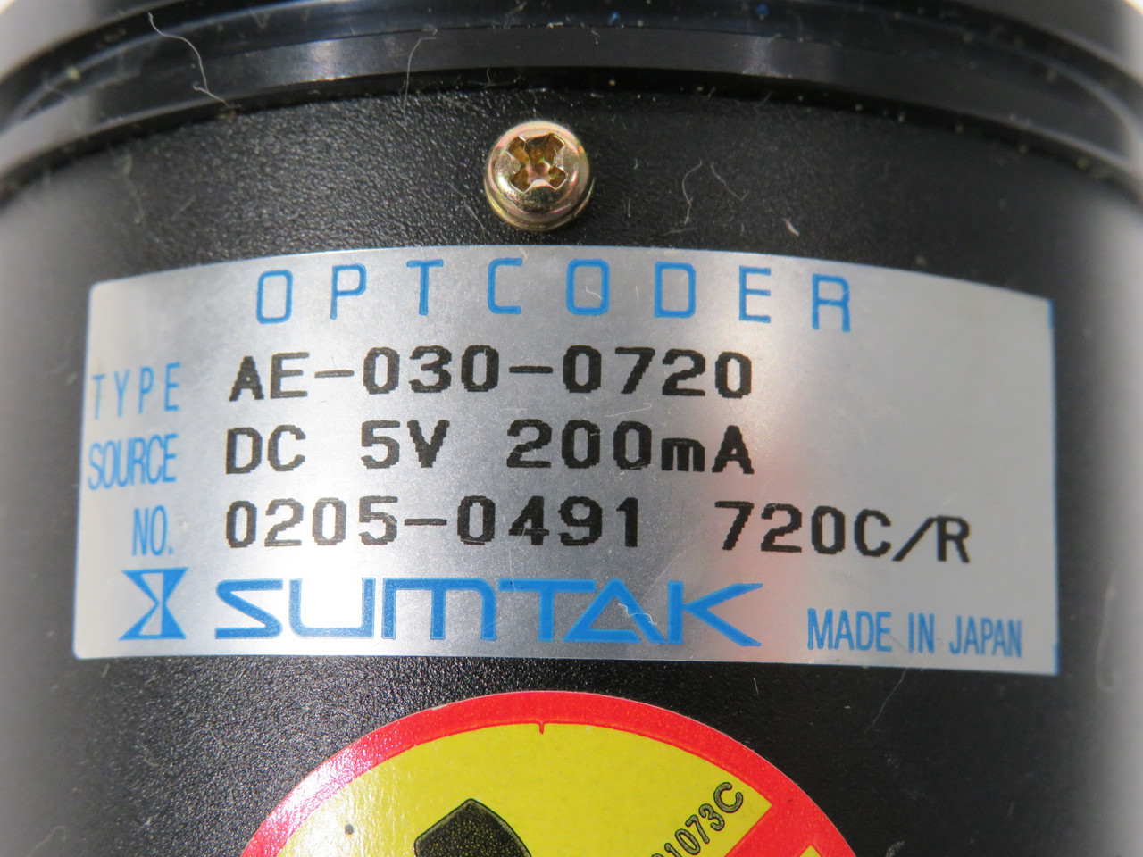 Sumtak AE-030-0720 Rotary Encoder 5VDC 720C/R MODIFIED CONNECTOR USED